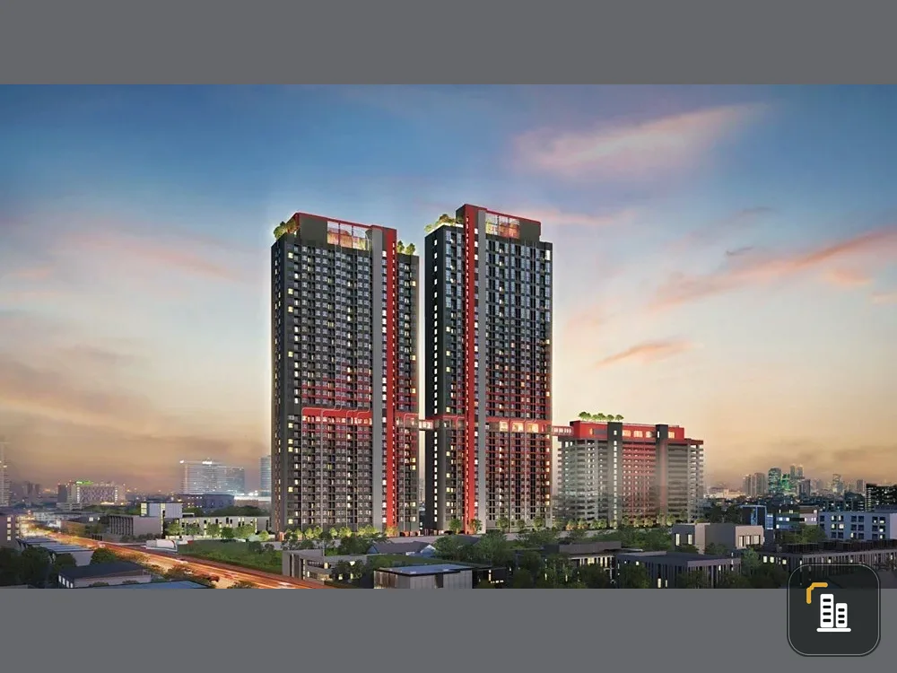 Condo for sale, Aspire Huai Khwang, 1 bedroom, 1 bathroom, 17th floor, high view, great price, come and own it today!