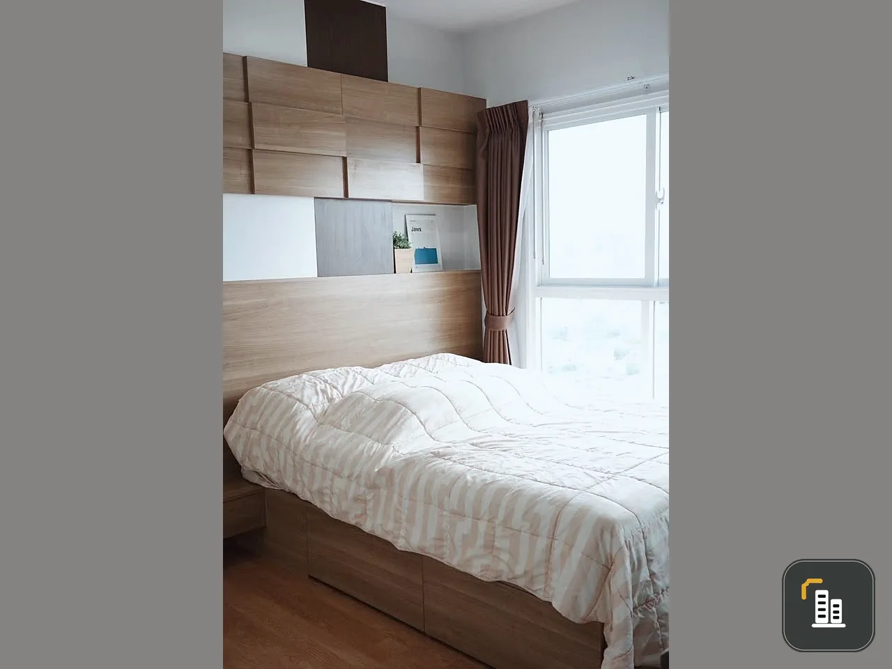 For sale: The Parkland Ratchada-Wongsawang, ready to move in, fully furnished, high floor, spacious room, hurry and reserve now!