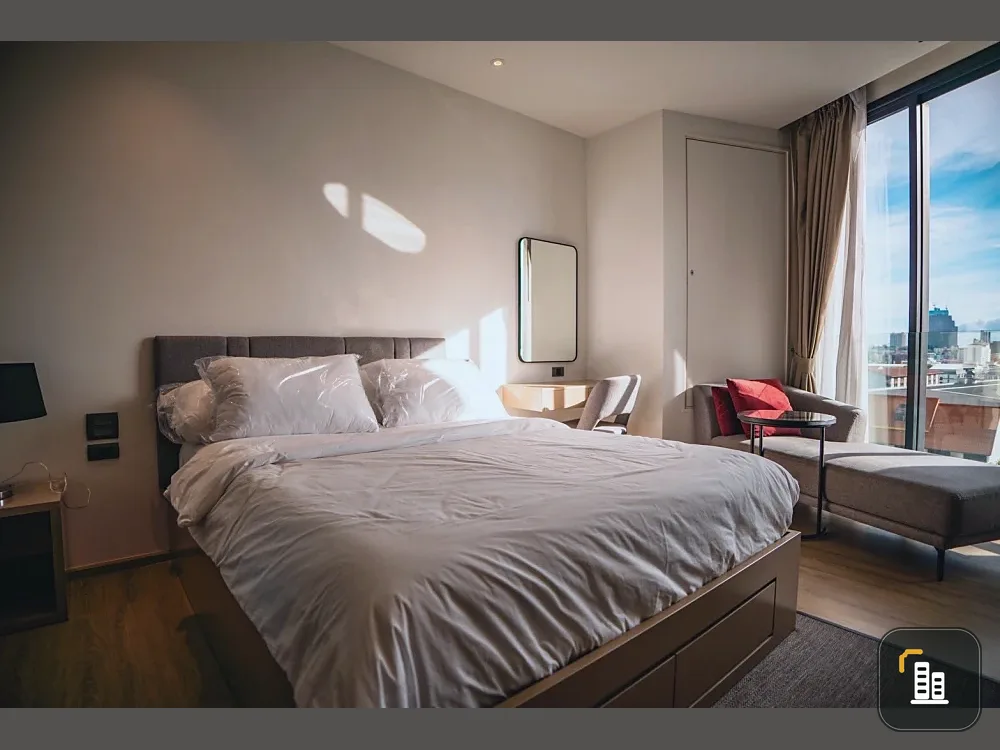 For rent: EDGE Central - Pattaya, 1 bedroom, 1 bathroom, fully furnished, ready to move in.
