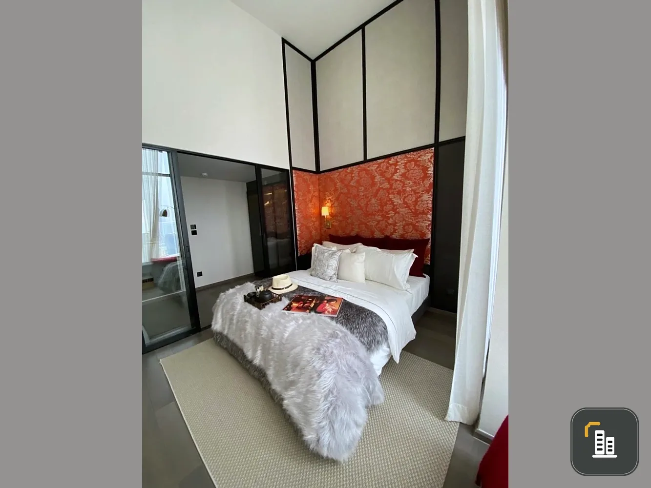 For sale: Park Origin Chula Samyan, 35th floor, high floor, great view, fully furnished, reserve now, don't miss out!