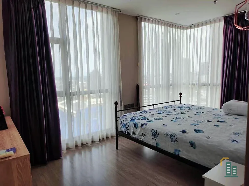 For rent!! Rhythm Ekkamai Condo, 22nd floor, beautiful room, fully furnished, ready to move in. Reserve now!!