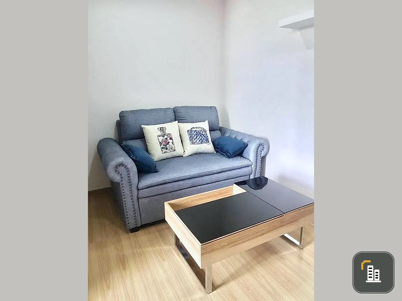 For sale: ASHER Ratchada-Huai Khwang, 1 bedroom, 1 bathroom, built-in walls, fully furnished, don't miss out!