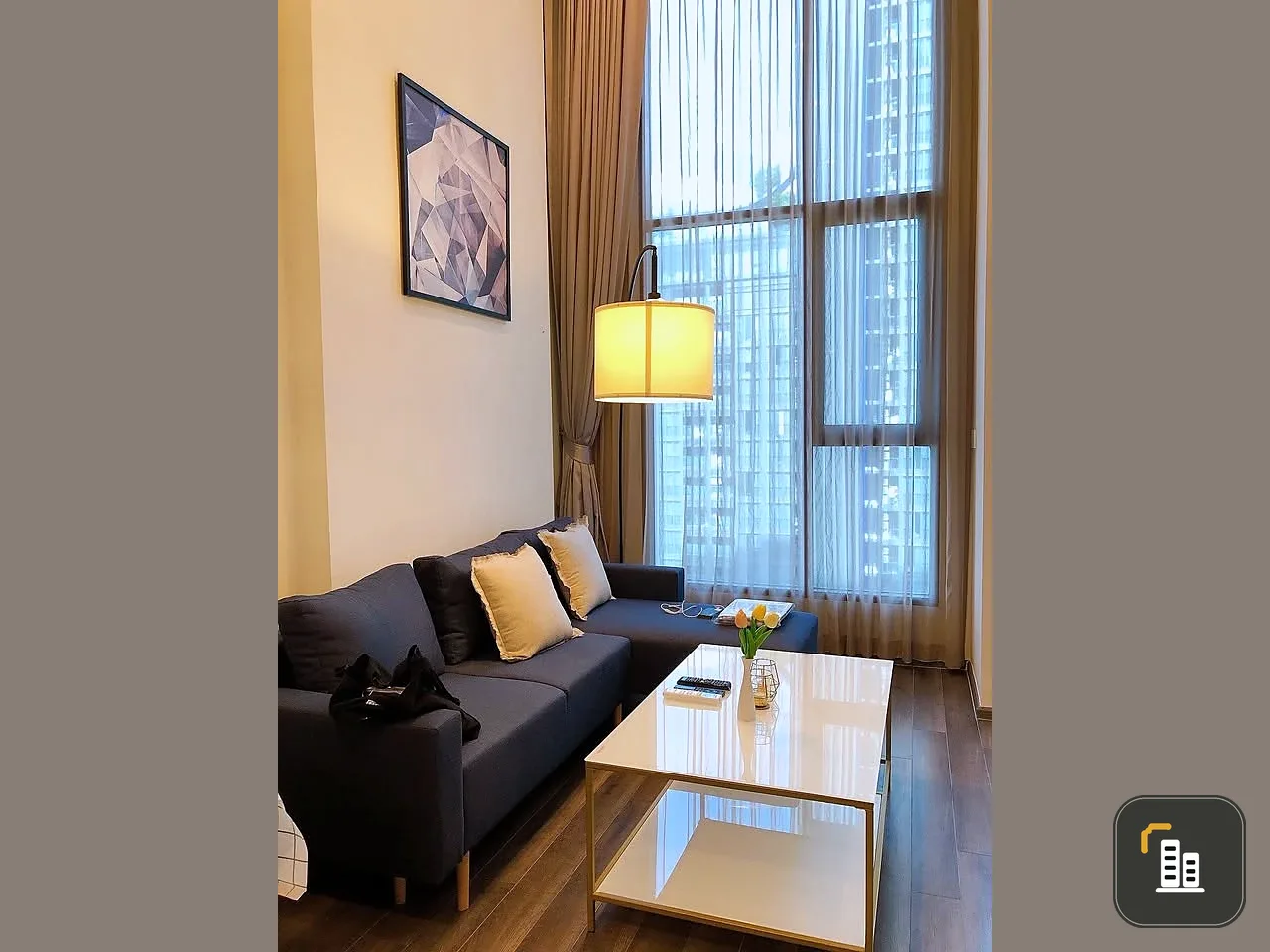 For sale or rent: Knights Bridge Space Rama 9, fully furnished, ready to move in, complete amenities, good price, reserve now!