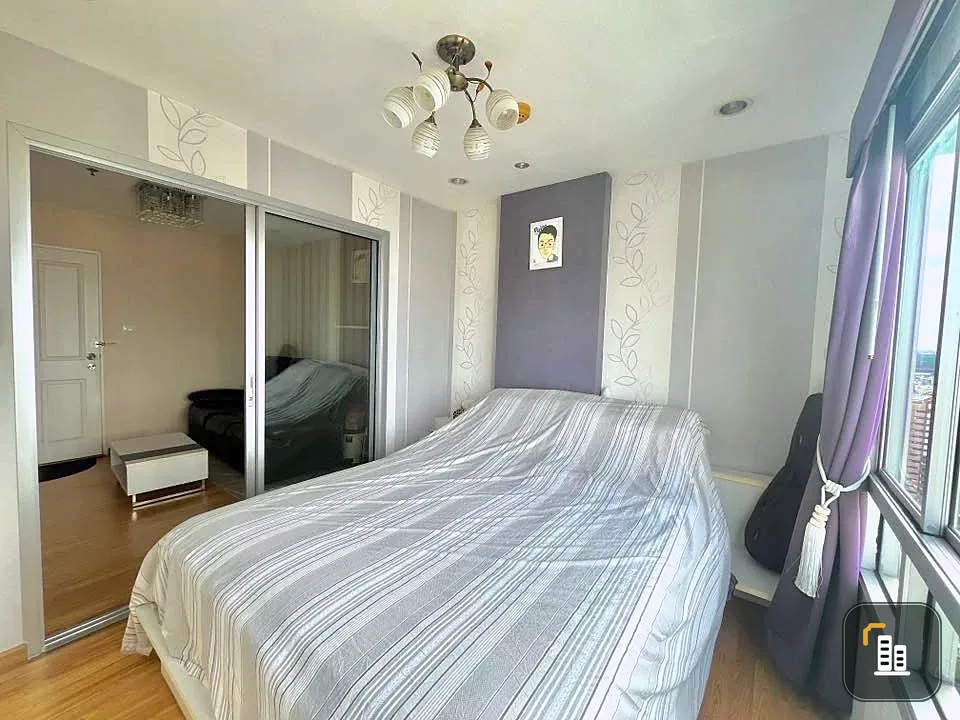 For sale: The Trust Residence Ratchada-Rama 3, beautifully decorated rooms with a theme, high-quality wallpaper, beautiful views, no blocking, reserve