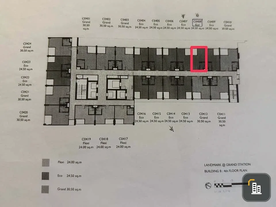 Selling down payment on Landmark @Grand Station, 4th floor, Fashion Island side, pets allowed, no need to hide! You must get it!