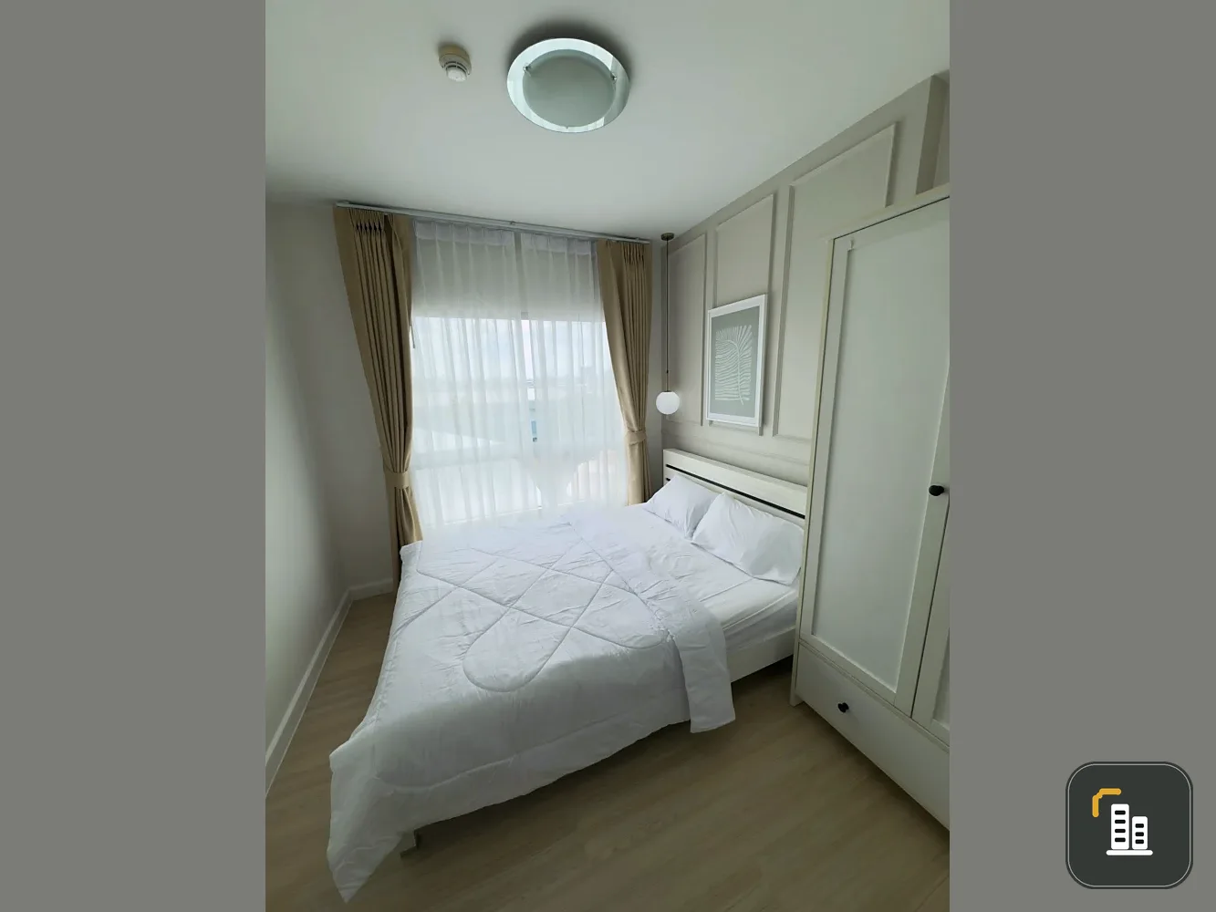 For sale or rent: The KITH Sukhumvit 113, 6th floor, beautiful room, fully furnished, nice to live in, reserve now.