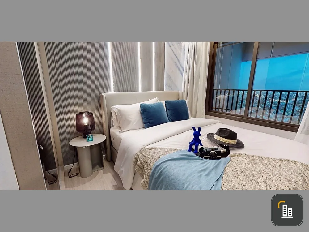 Quintara MHy'Den Pho Nimit for sale, 25th floor, river bend view, good project, reserve now.