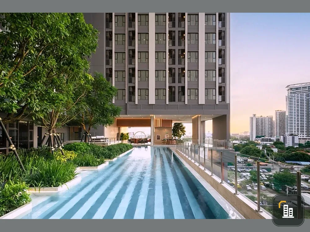 Condo for sale, Aspire Sukhumvit-Rama 4, studio room, 10th floor, good height, great price, come and reserve now!