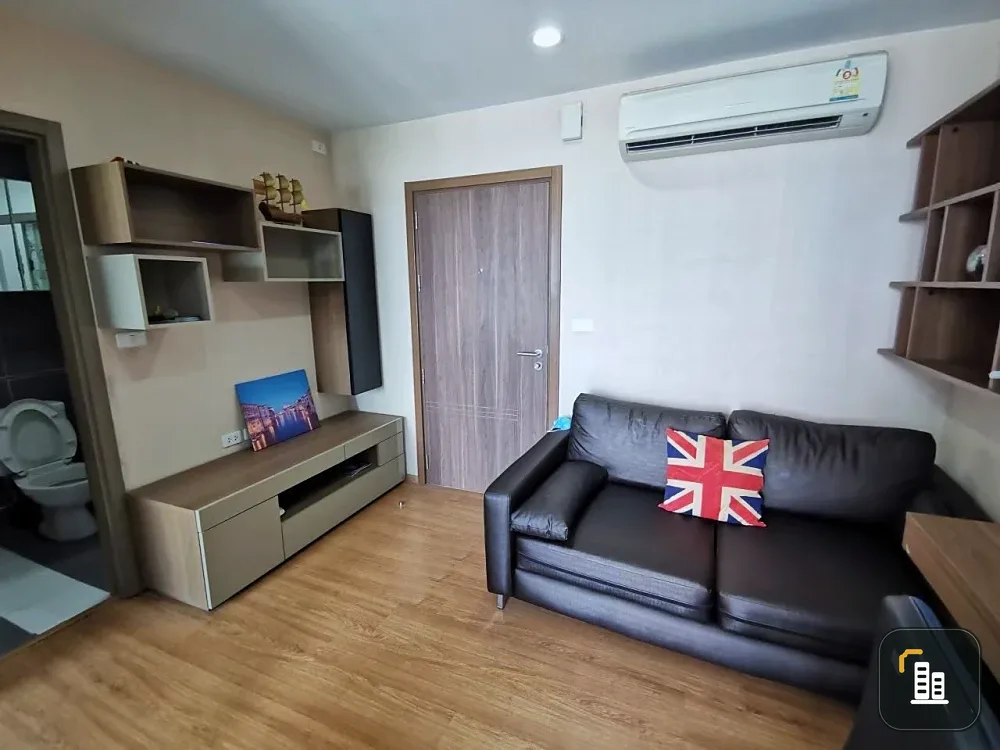 For rent: The Base Sukhumvit 77, 1 bedroom, 1 bathroom, fully furnished, good location, beautiful view from high floor, reserve now!