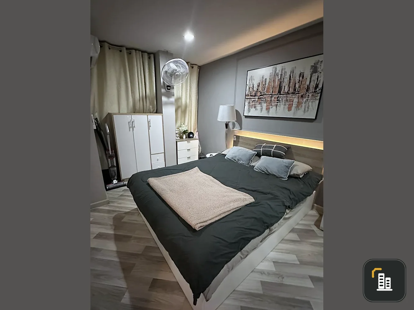 For sale or rent: Vento Condo Kaset-Nawamin. Beautifully decorated room with a theme. Comes with complete furniture. Ready to move in.