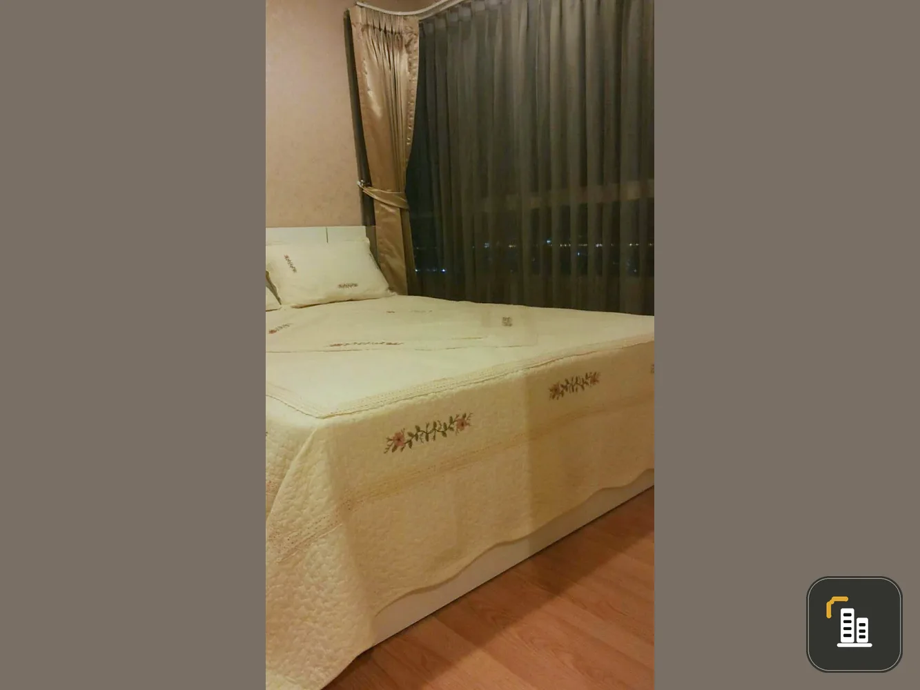 For rent: Lumpini Mega City Bangna, high floor room, ready to move in, fully furnished, affordable price.