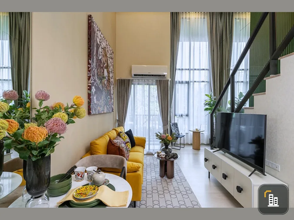Down payment sale FLO by Sansiri, 20th floor, Duplex room, good project, good location, reserve now, urgent!