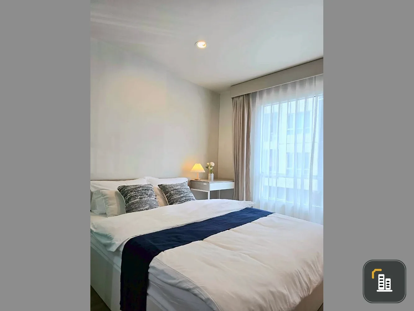 For sale: Regent Home Sukhumvit 81, corner room with privacy, 2nd floor, decorated in a controlled tone, fully furnished, hurry and reserve now!