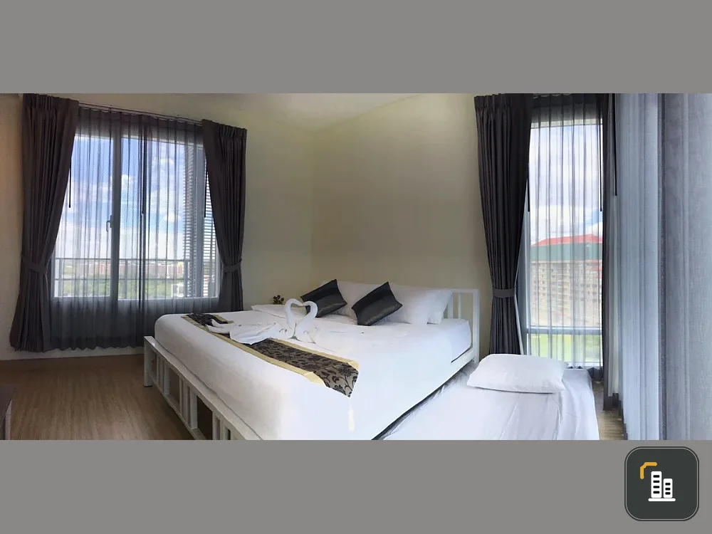 Reflection Jomtien Beach Pattaya for rent, 7th floor, spacious room, fully furnished, reserve now!