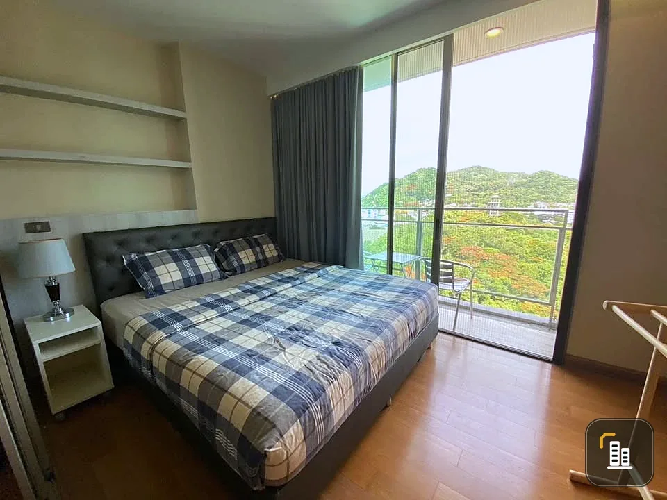 For rent: Marina Bay Front Sriracha, high floor, ready to move in, fully furnished, spacious and comfortable. Hurry and reserve now!