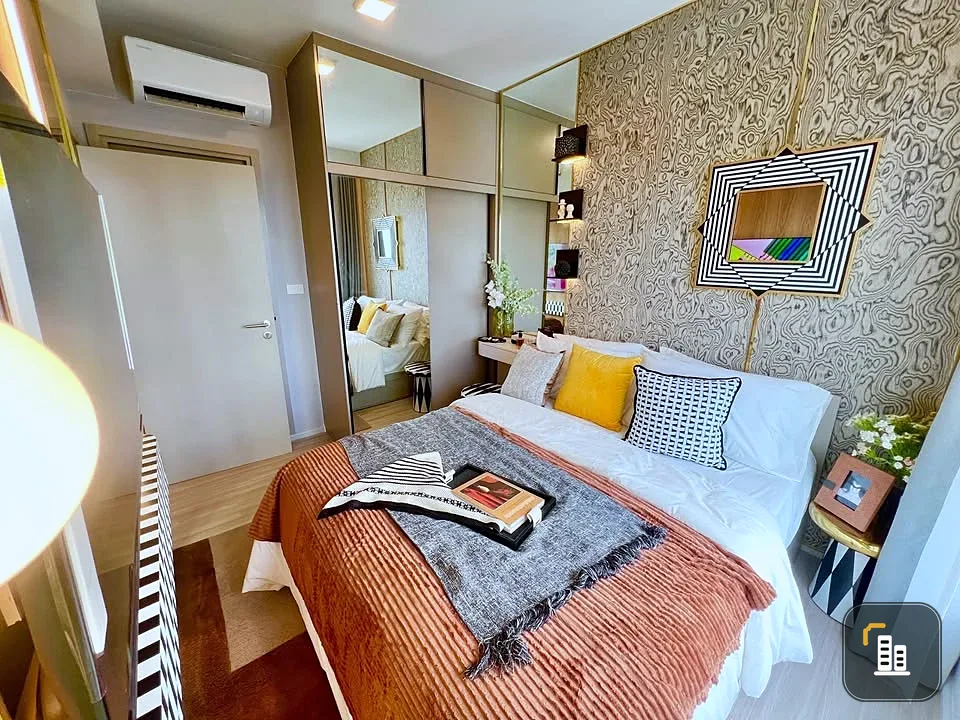 Quintara My'Den Pho Nimit for sale, 18th floor, view of Wat Paknam, Phasi Charoen. Great price, you must hurry and reserve now.