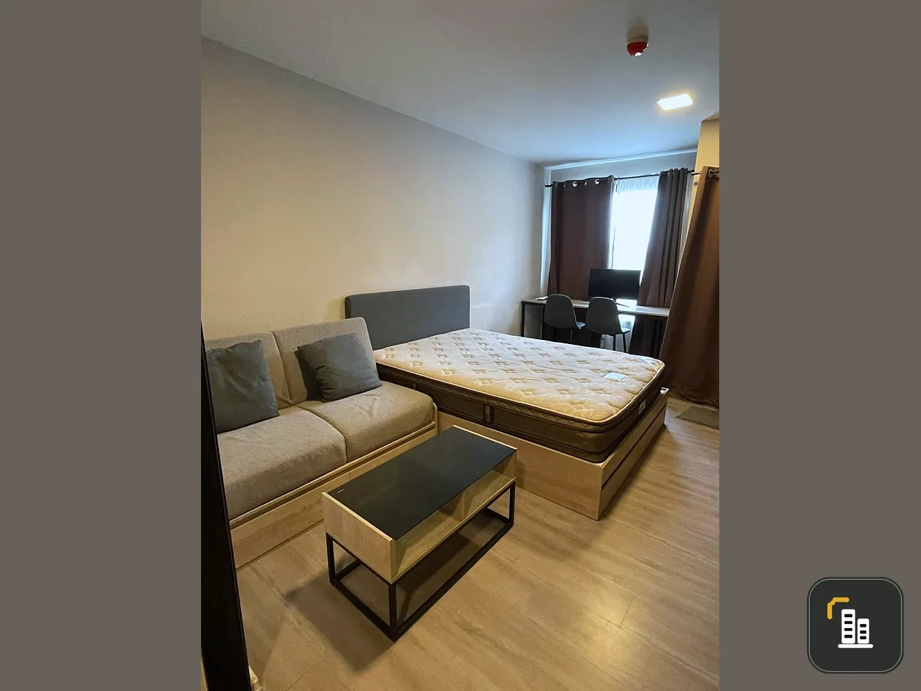 For sale: D Condo Hideaway Rangsit Phase 4, studio room type, fully furnished and appliances, ready to move in.