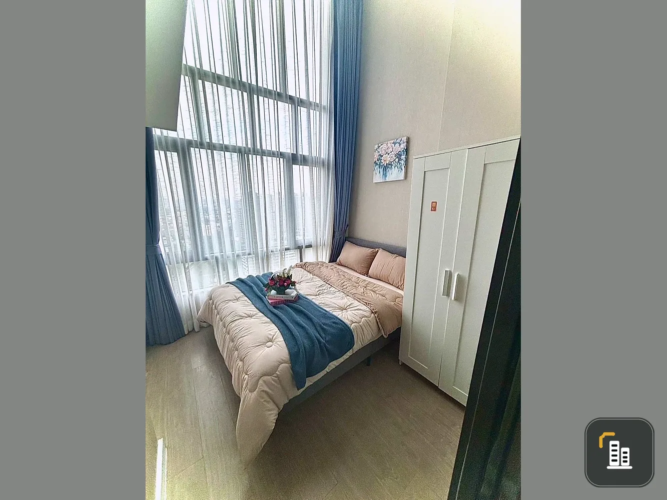 For rent!! Metro Sky Prachachuen Condo, 20th floor, Building A, very beautiful room, fully furnished, ready to move in! Reserve now!!