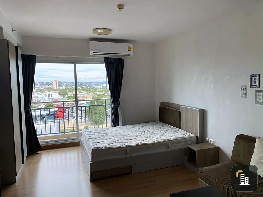 Supalai Mare Pattaya Studio for sale, fully furnished, great location, beautiful city view, reserve now!