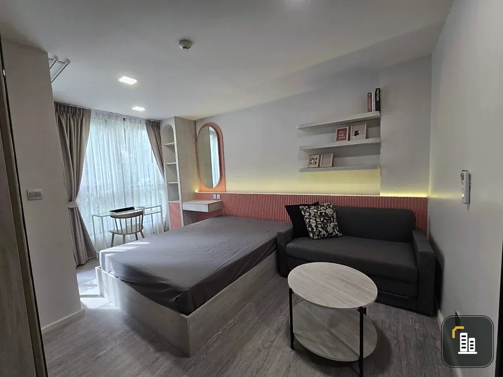 For rent: Atmoz Tropicana Bangna, 1 bedroom, 1 bathroom, beautifully decorated, with a theme, fully furnished. Reserve now!