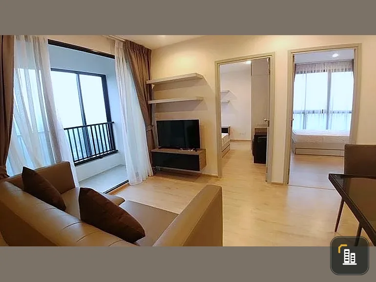 For rent: Ideo Sathorn-Thapra, 2 bedrooms, beautiful room, high floor, beautiful view, fully furnished, ready to move in.