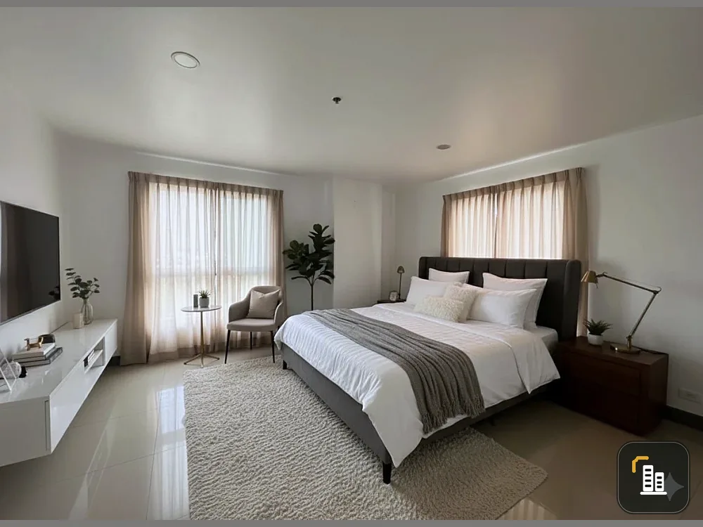Urgent sale! Regent Home 5 Ratchada 19, large room, comfortable living, convenient, complete here, just drag your bags and move in.