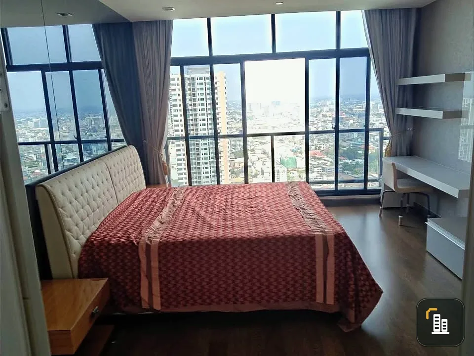 For sale/rent: Urbano Absolute Sathon-Taksin, a nice room on a high floor, spacious room, suitable for a family. If you don't reserve, it's a mistake.