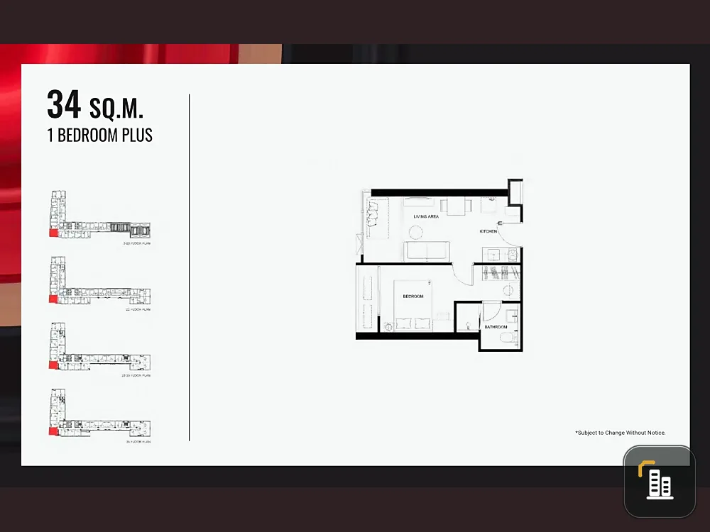 Down payment for sale, Quintara Maiden, Pho Nimit, 6th floor, morning sun, good breeze, not hot in the afternoon, Fully Fitted furniture, reserve now.