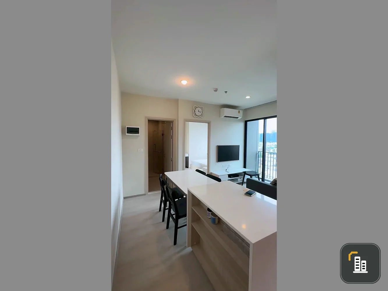 For rent: NUE Noble Ratchada-Ladprao, facing north, open view, not hot from the sun, 2 bedrooms, hurry and reserve now!
