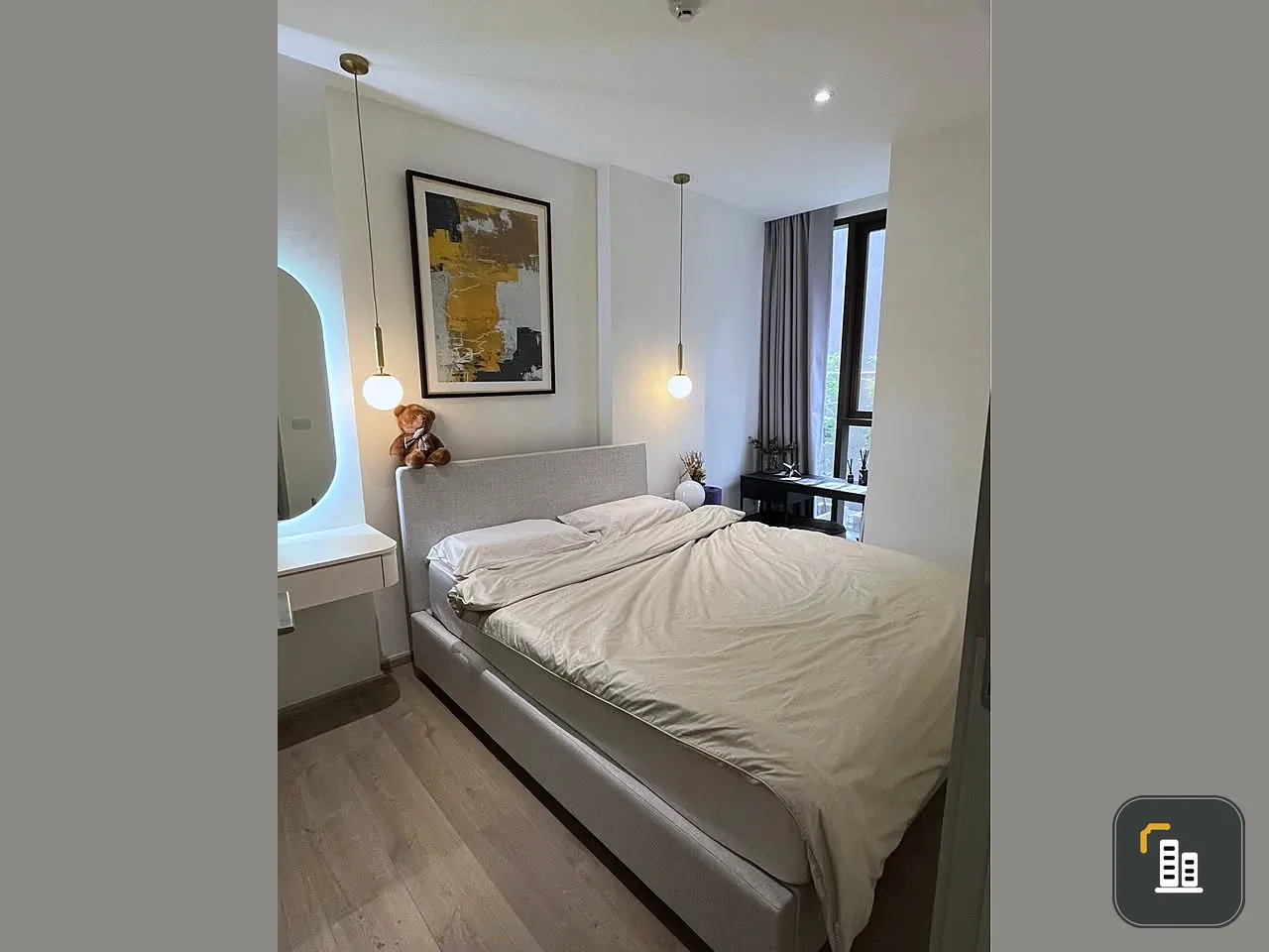 For sale: FYNN Asoke, 1st floor, Private Garden, fully furnished and equipped, ready to move in.