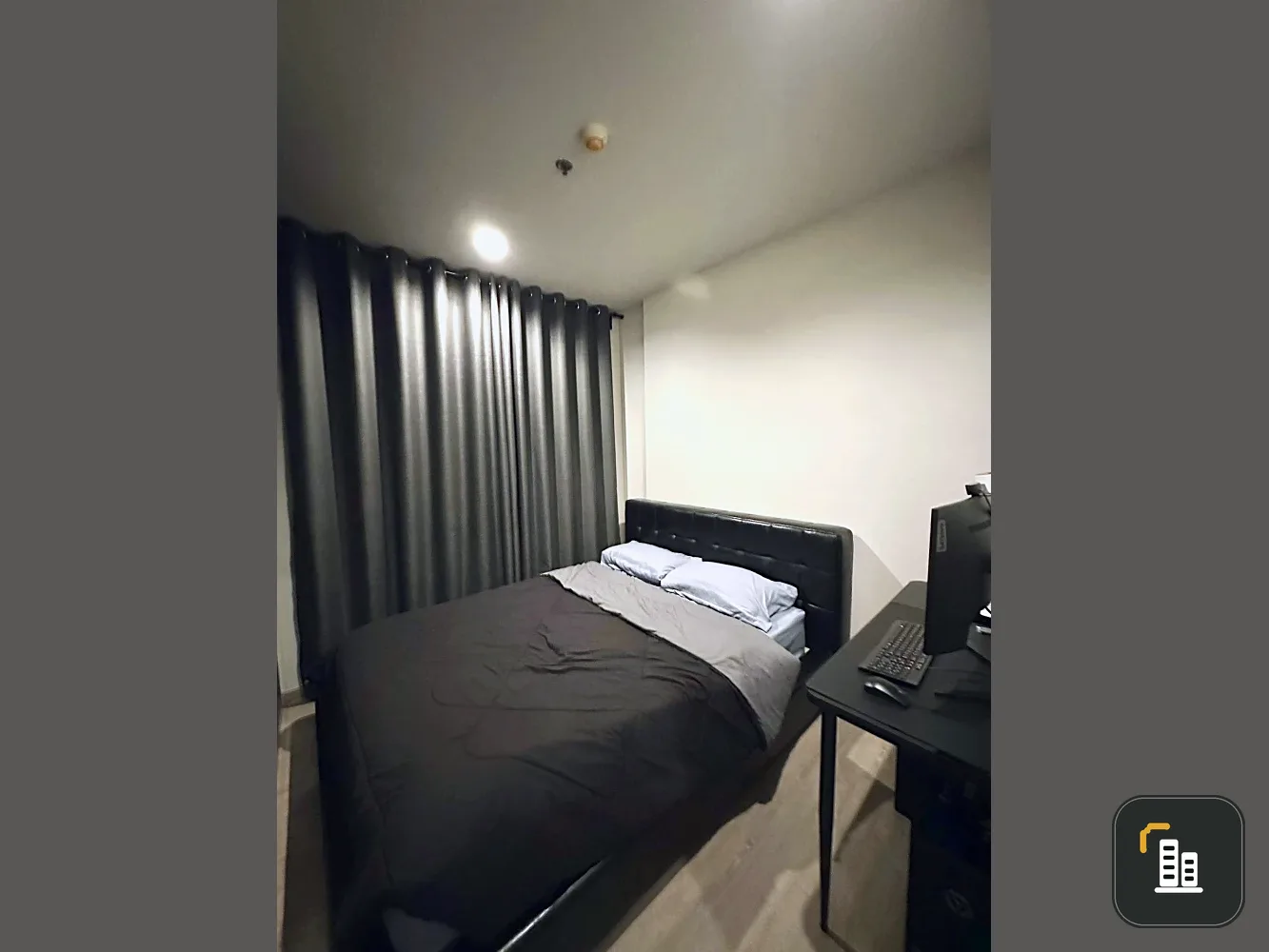 For sale: The Line Wongsawang, 1 bedroom, 1 bathroom, 4th floor, fully furnished and equipped with appliances. Don't miss out!