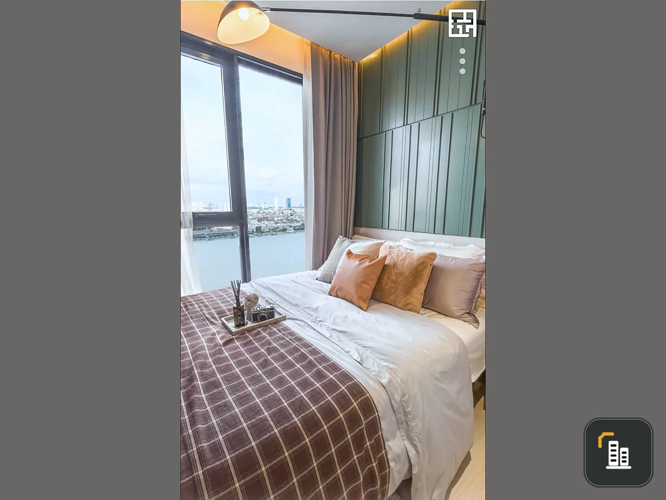 Down payment sale NUE RIVEREST Ratburana, 23rd floor, Chao Phraya River view, if interested, hurry and reserve now.