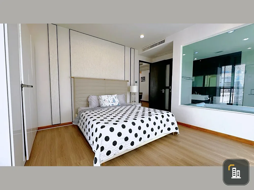 For rent!! Condo Condo The Address Chidlom, 19th floor, Building B, room decorated in a simple, luxurious style, good price, ready to move in, hurry a
