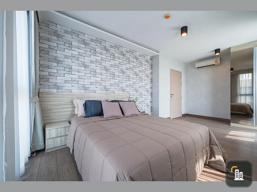 For rent!! Condo The Unique Sukhumvit 62/1, 6th, 7th, and 8th floors, elegantly decorated rooms, great price, ready to move in, hurry and reserve now!