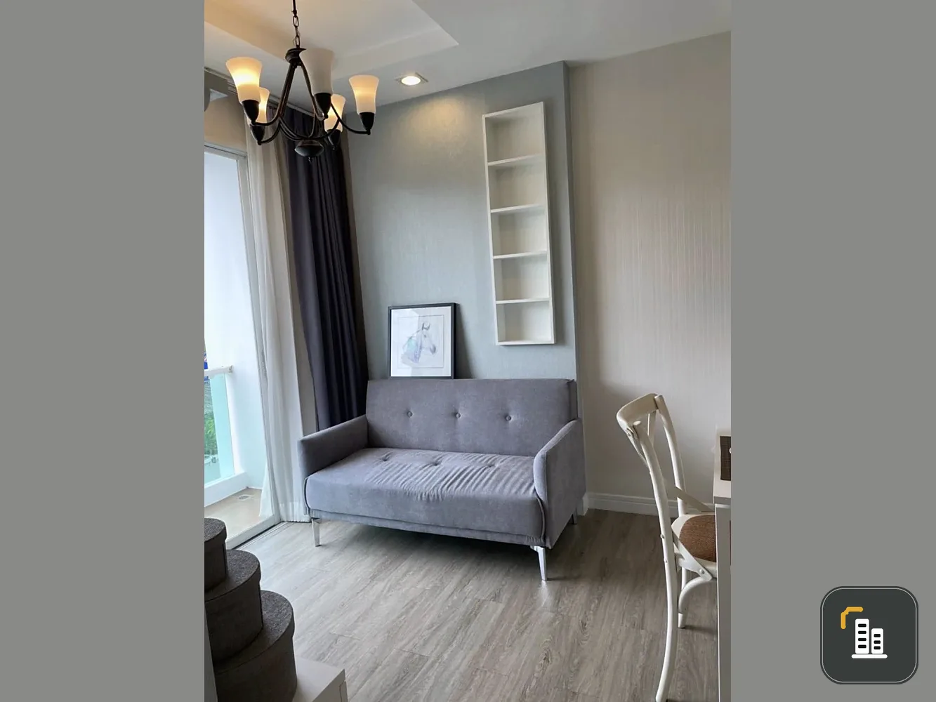 For sale: The Blu X Bangsaen, 1 bedroom, 1 bathroom, decorated in a theme, good location, complete amenities, reserve now!