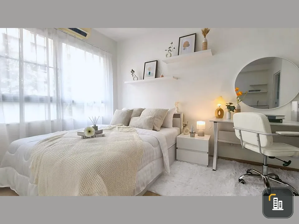 Plum Condo Samakkhi for sale, ready to move in, fully furnished, just bring your suitcase and move in. Hurry and reserve now before it's too late.