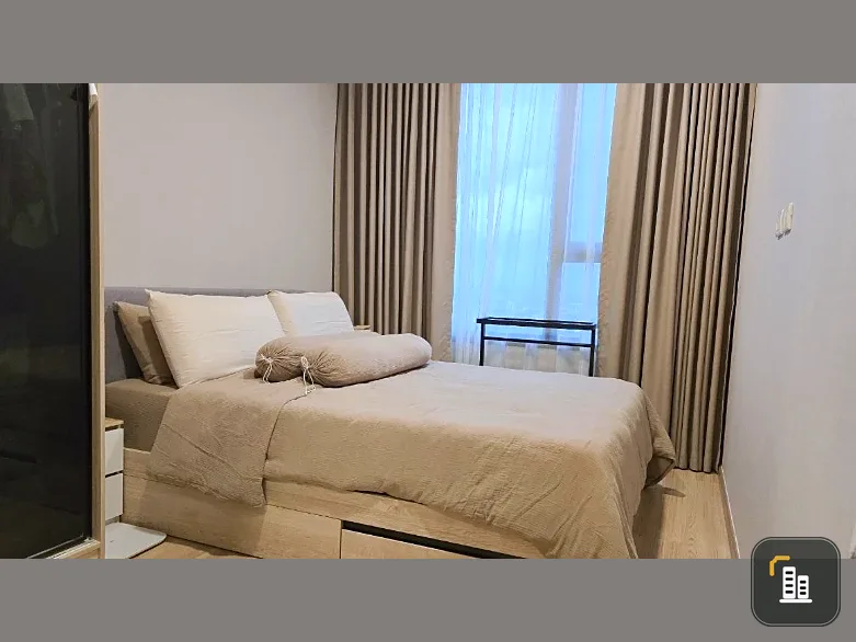 For sale: Chewathai Kaset Nawamin, 19th floor, corner room, fully furnished, nice to live in, reserve now, urgent.