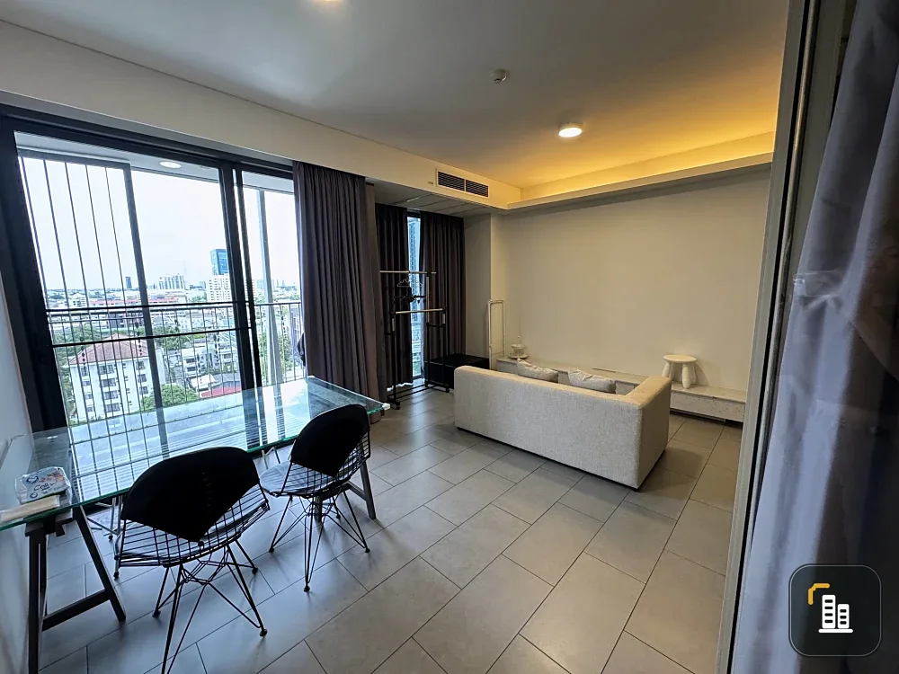 Condo for rent at Siamese Ratchakru, 2 bedrooms, 2 bathrooms, 12th floor, just the right height, great price, come reserve now, don't miss out!