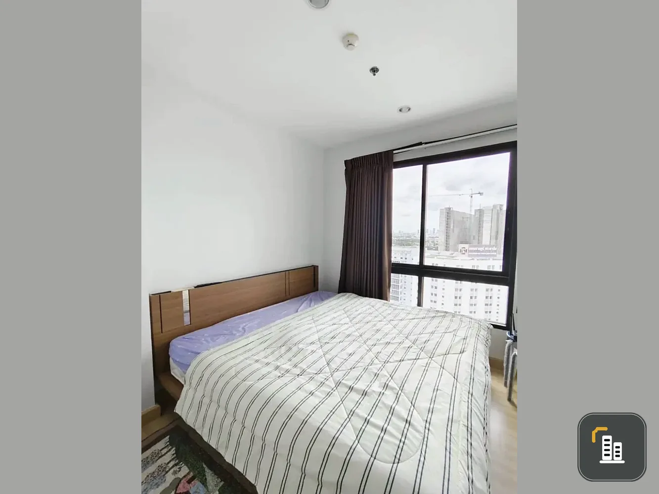 Condo for sale or rent: The Niche Mono Ratchavipha. Spacious room, plenty of usable space, 22nd floor, beautiful view, good breeze, not hot. Reserve n