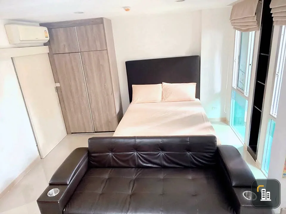 For sale: PARC EXO Kaset-Navamintra Studio room, 1st floor, fully furnished, reserve now.
