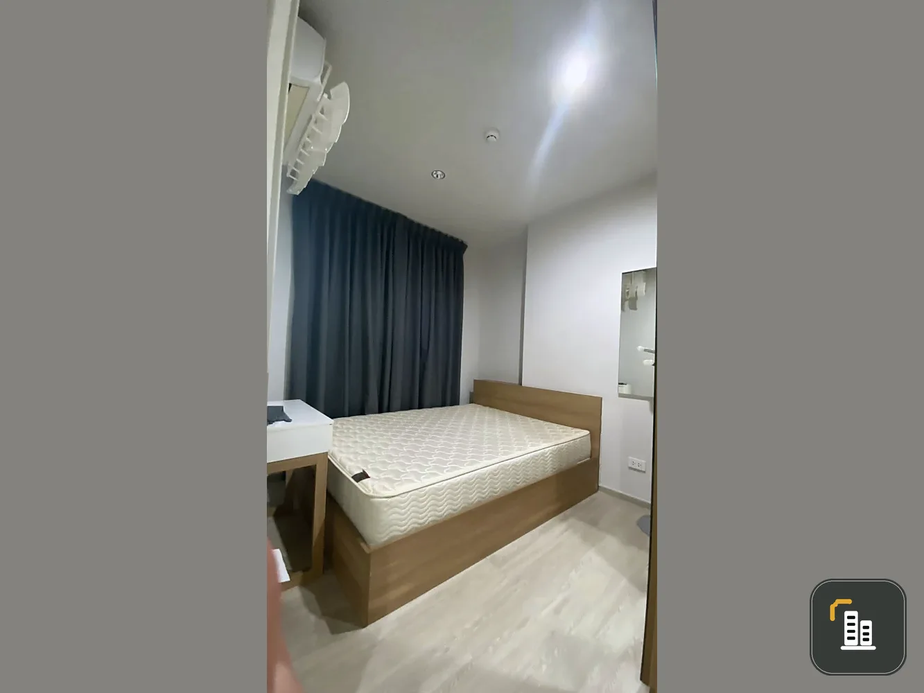 For rent: Nue Noble Centre Bang Na, 6th floor, corner room, not crowded, very suitable for relaxation. Hurry and book now.