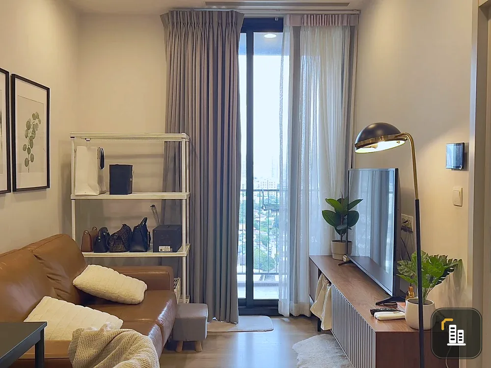 For sale: Oka Haus Sukhumvit 36, 16th floor, beautiful view, open, fully furnished, ready to move in, reserve now.