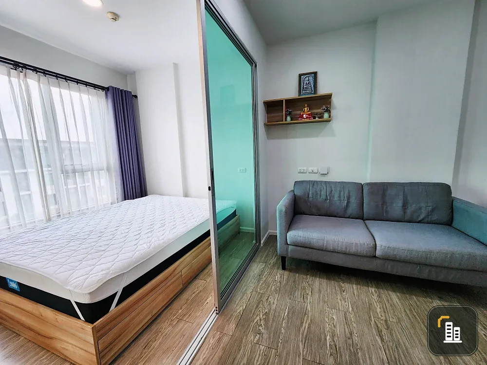 Happy Condo Donmuang The Terminal for sale, corner room with privacy, good location, full facilities, reserve now!