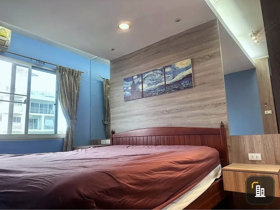 For sale: S.V. City Rama 3, high floor, with fixed parking and partial river view, fully furnished and appliances. Reserve now!