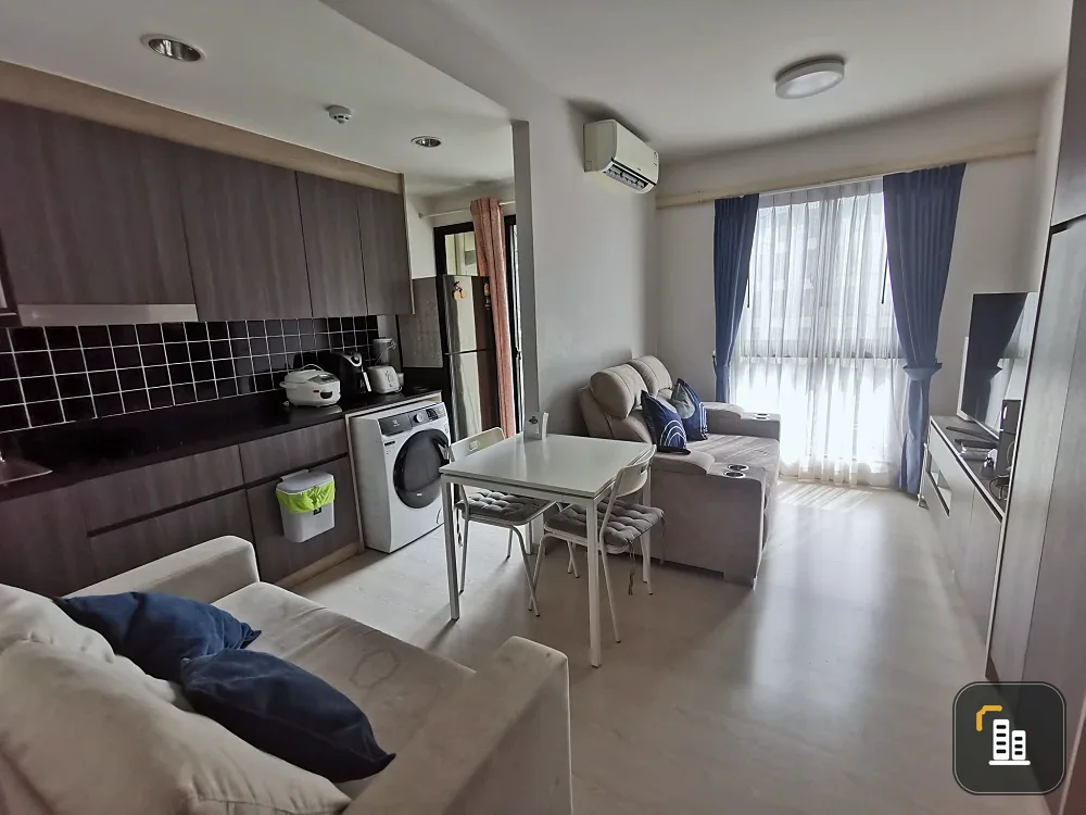 For sale or rent: Unio Sukhumvit 72, corner room, pool view, fully furnished, nice to live in, reserve now, urgent!