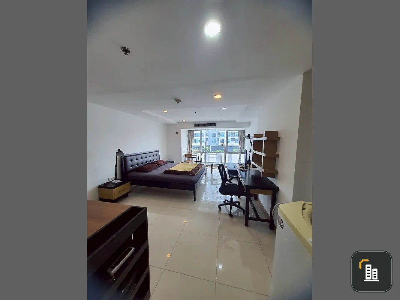 For rent: The Trendy Condominium, studio room, size 35 sq m, fully furnished. Interested? Reserve now!