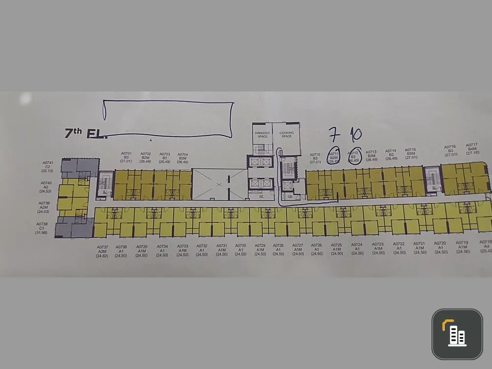 Plum Condo New West 1 Bedroom Type A for sale, garden view, not next to the garbage room, not next to the elevator. Interested? Reserve now!