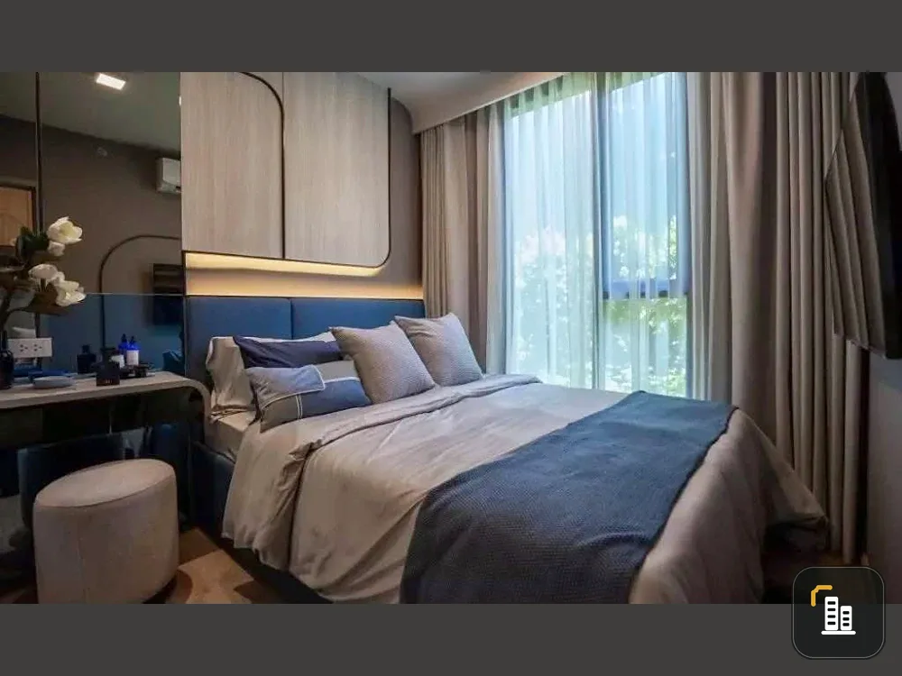 Down Payment Sale: Plum Condo New West Bangyai, 1 bedroom, spacious living space, great location, fully equipped with amenities. Don't miss out!