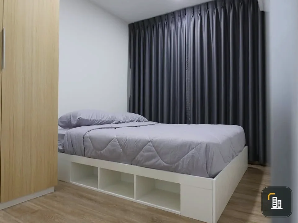 For rent: Sena Kith Srinakarin - Sridan, 1 bedroom, 1 bathroom, 2nd floor, fully furnished, excellent common area, reserve now.