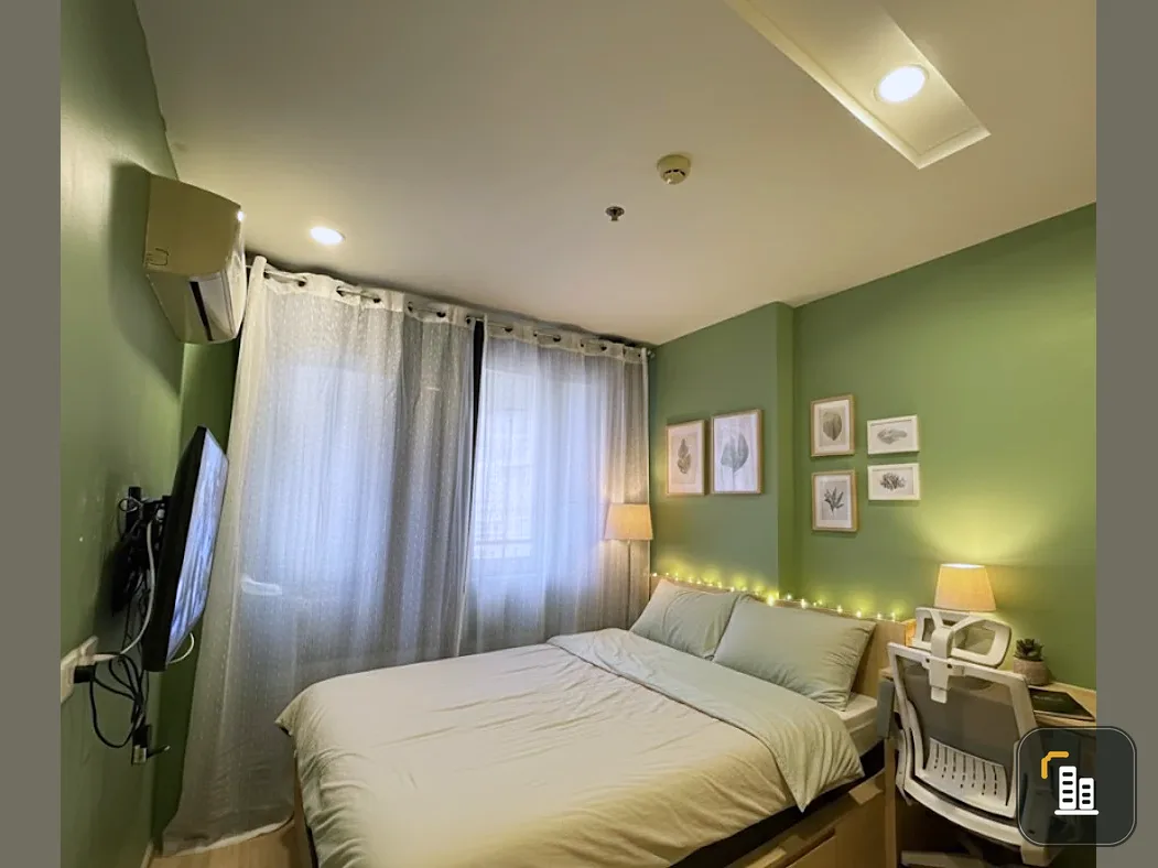 For rent: Artemis Sukhumvit 77, high floor, open view, no buildings blocking the way, room not on the road, no traffic noise, quiet, reserve now.
